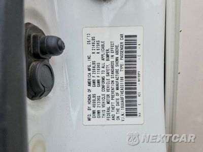 Zdjęcie 12 z 12 samochodu: 2014 ACURA TL ADVANCE VIN:19UUA8F74EA001186 - miniatura