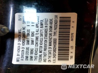 Zdjęcie 12 z 12 samochodu: 2017 HONDA CIVIC LX VIN:2HGFC4B02HH308303 - miniatura