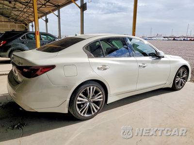 Trzecie zdjęcie samochodu z tyłu: 2018 INFINITI Q50 3.0T SPORT VIN:JN1EV7APXJM365374 - miniatura