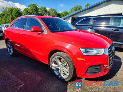 Czwarte zdjęcie samochodu z boku: 2017 AUDI Q3 PREMIUM PLUS VIN:WA1JCCFS2HR009841 - miniatura