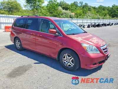 Czwarte zdjęcie samochodu z boku: 2006 HONDA ODYSSEY EX VIN:5FNRL38486B113082 - miniatura