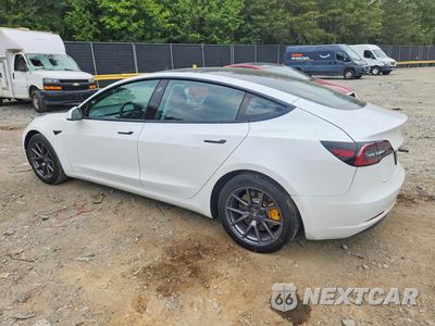 Drugie zdjęcie samochodu z przodu: 2021 TESLA MODEL 3 VIN:5YJ3E1EA9MF992488 - miniatura
