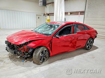 2021 HYUNDAI ELANTRA LIMITED 5NPLP4AG5MH022323 - główne zdjęcie licytacji z USA - miniatura