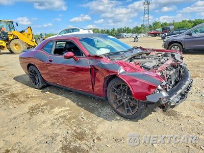 Czwarte zdjęcie samochodu z boku: 2022 DODGE CHALLENGER R/T SCAT PACK VIN:2C3CDZFJ8NH261003 - miniatura
