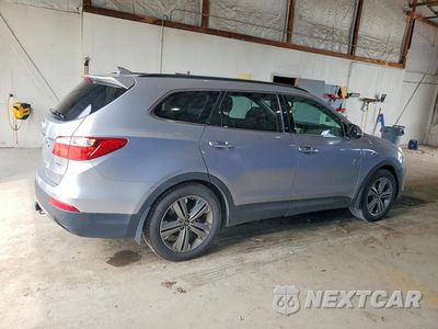 Trzecie zdjęcie samochodu z tyłu: 2014 HYUNDAI SANTA FE GLS VIN:KM8SR4HF1EU087241 - miniatura
