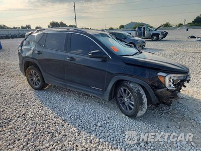 Czwarte zdjęcie samochodu z boku: 2023 GMC TERRAIN SLT VIN:3GKALVEG4PL157773 - miniatura