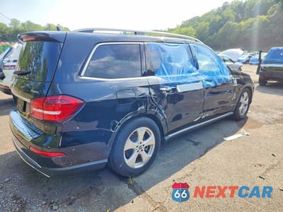Trzecie zdjęcie samochodu z tyłu: 2019 MERCEDES-BENZ GLS 450 4MATIC VIN:4JGDF6EE6KB220723 - miniatura