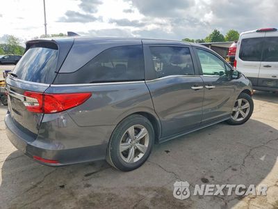 Trzecie zdjęcie samochodu z tyłu: 2019 HONDA ODYSSEY EXL VIN:5FNRL6H7XKB138166 - miniatura