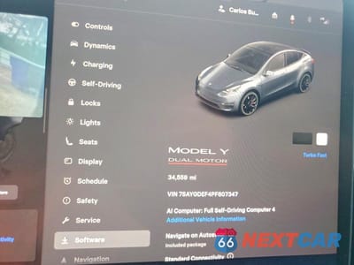 Zdjęcie 9 z 13 samochodu: 2023 TESLA MODEL Y VIN:7SAYGDEF4PF807347 - miniatura
