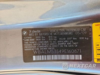 Zdjęcie 12 z 12 samochodu: 2009 BMW Z4 SDRIVE30I VIN:WBALM53549E160871 - miniatura