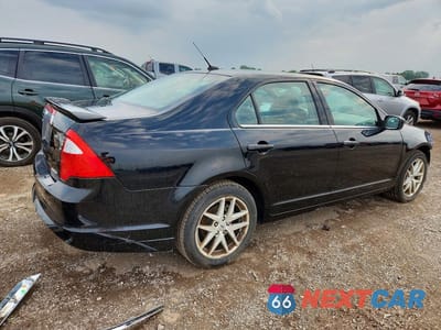 Trzecie zdjęcie samochodu z tyłu: 2012 FORD FUSION SEL VIN:3FAHP0JGXCR114785 - miniatura