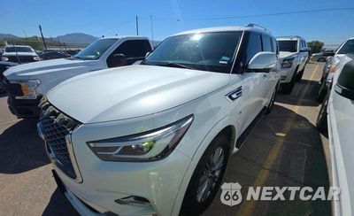 Drugie zdjęcie samochodu z przodu: 2018 INFINITI QX80 BASE VIN:JN8AZ2NF2J9665101 - miniatura