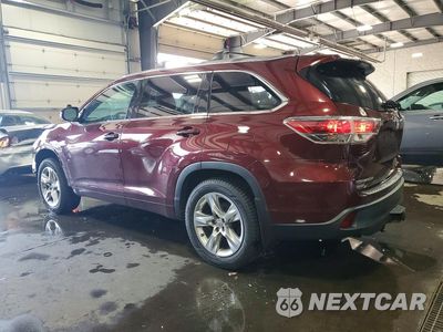 Drugie zdjęcie samochodu z przodu: 2015 TOYOTA HIGHLANDER LIMITED VIN:5TDDKRFH5FS206904 - miniatura