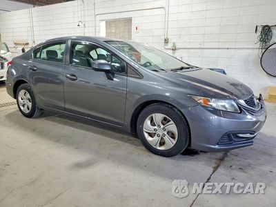 Czwarte zdjęcie samochodu z boku: 2013 HONDA CIVIC LX VIN:19XFB2F54DE030098 - miniatura