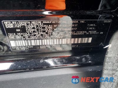 Zdjęcie 12 z 12 samochodu: 2026 TOYOTA RAV4 LE VIN:2T36DRBV8TC007775 - miniatura