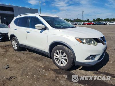 Czwarte zdjęcie samochodu z boku: 2014 NISSAN ROGUE SV VIN:5N1AT2MVXEC762833 - miniatura