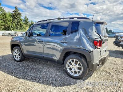 Drugie zdjęcie samochodu z przodu: 2022 JEEP RENEGADE LATITUDE VIN:ZACNJDB13NPN48945 - miniatura