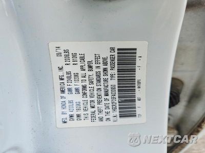 Zdjęcie 12 z 12 samochodu: 2015 HONDA ACCORD LX VIN:1HGCR2F35FA030650 - miniatura