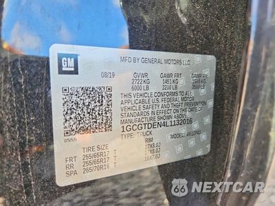 Zdjęcie 12 z 12 samochodu: 2020 CHEVROLET COLORADO Z71 VIN:1GCGTDEN4L1132016 - miniatura