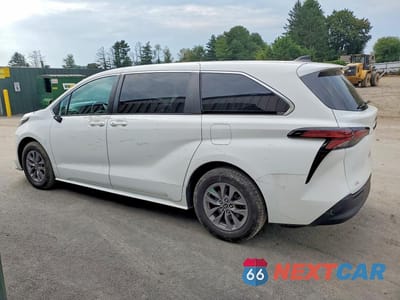 Drugie zdjęcie samochodu z przodu: 2022 TOYOTA SIENNA LE VIN:5TDKRKEC6NS100721 - miniatura