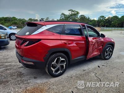 Trzecie zdjęcie samochodu z tyłu: 2022 HYUNDAI TUCSON SEL VIN:5NMJFCAE8NH090231 - miniatura