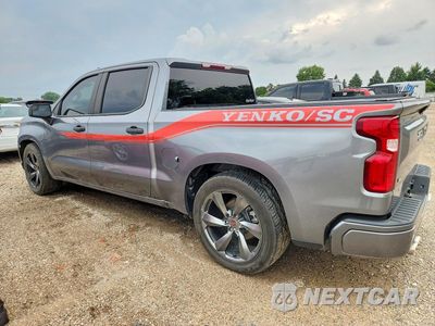 Drugie zdjęcie samochodu z przodu: 2021 CHEVROLET SILVERADO K1500 CUSTOM VIN:1GCUYBEF8MZ100948 - miniatura