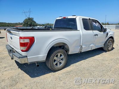 Trzecie zdjęcie samochodu z tyłu: 2022 FORD F150 SUPER CAB VIN:1FTEX1CB9NKD42160 - miniatura