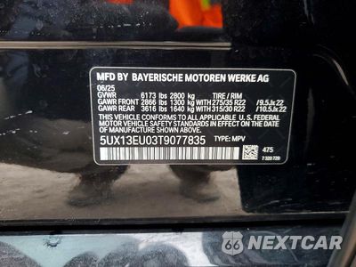 Zdjęcie 13 z 13 samochodu: 2026 BMW X5 SDRIVE 40I VIN:5UX13EU03T9077835 - miniatura