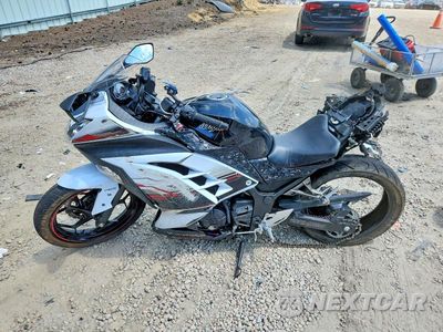 Trzecie zdjęcie samochodu z tyłu: 2014 KAWASAKI EX300 B VIN:JKAEX8B16EA004488 - miniatura