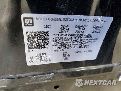Zdjęcie 14 z 14 samochodu: 2025 CHEVROLET EQUINOX LT VIN:3GNAXHEG9SL191855 - miniatura