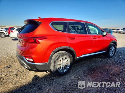 Trzecie zdjęcie samochodu z tyłu: 2020 HYUNDAI SANTA FE SEL VIN:5NMS33AD0LH257117 - miniatura
