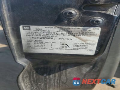 Zdjęcie 12 z 12 samochodu: 2004 GMC NEW SIERRA C1500 VIN:1GTEC14V24Z262371 - miniatura