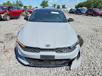 Piąte zdjęcie samochodu w środku: 2021 KIA K5 GT LINE VIN:5XXG64J22MG018573 - miniatura