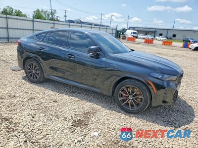 Czwarte zdjęcie samochodu z boku: 2025 BMW X6 M60I VIN:5UX43EX00S9Y35721 - miniatura