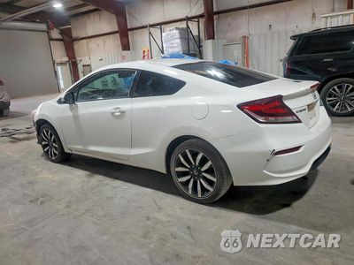 Drugie zdjęcie samochodu z przodu: 2014 HONDA CIVIC EXL VIN:2HGFG3B00EH504802 - miniatura