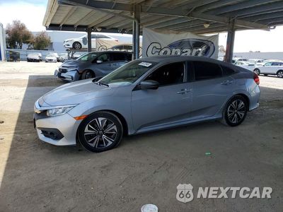 2018 HONDA CIVIC EX JHMFC1F34JX005735 - główne zdjęcie licytacji z USA - miniatura