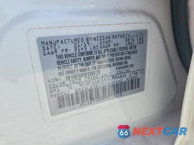 Zdjęcie 12 z 12 samochodu: 2019 NISSAN SENTRA SV VIN:3N1AB7AP0KY299178 - miniatura