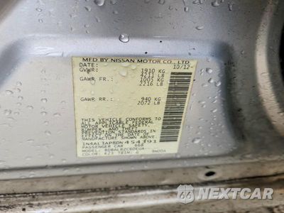 Zdjęcie 13 z 13 samochodu: 2013 NISSAN ALTIMA 2.5 VIN:1N4AL3AP8DN454391 - miniatura