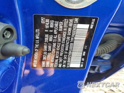 Zdjęcie 12 z 12 samochodu: 2017 HONDA CIVIC EX VIN:SHHFK7H58HU430058 - miniatura