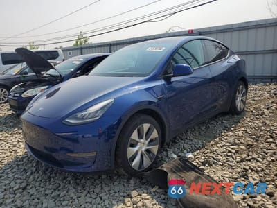 2021 TESLA MODEL Y 5YJYGDEE8MF063817 - główne zdjęcie licytacji z USA - miniatura