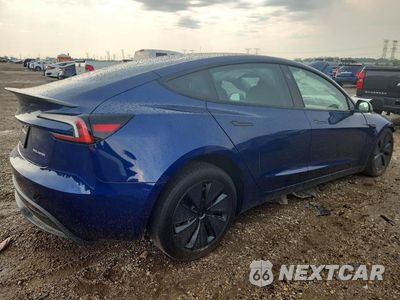 Trzecie zdjęcie samochodu z tyłu: 2025 TESLA MODEL 3 VIN:5YJ3E1EB0SF906636 - miniatura