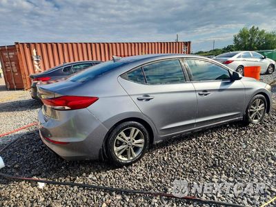 Trzecie zdjęcie samochodu z tyłu: 2018 HYUNDAI ELANTRA VALUE EDITION VIN:5NPD84LF5JH370057 - miniatura