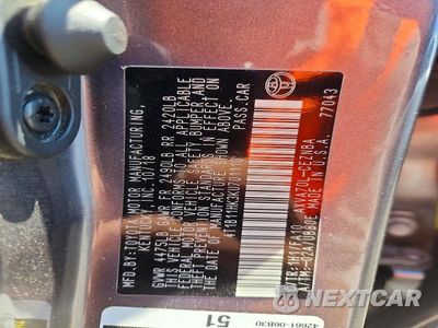 Zdjęcie 28 z 30 samochodu: 2019 TOYOTA CAMRY LE VIN:4T1B11HK3KU701110 - miniatura