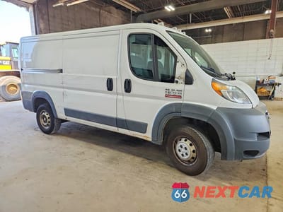 Czwarte zdjęcie samochodu z boku: 2017 RAM PROMASTER 1500 1500 STANDARD VIN:3C6TRVAG8HE525314 - miniatura