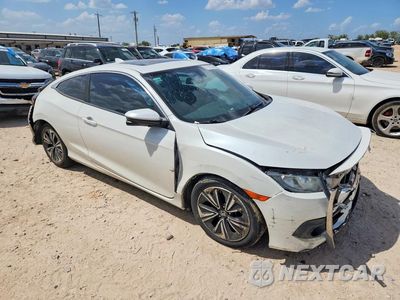 Czwarte zdjęcie samochodu z boku: 2018 HONDA CIVIC EXL VIN:2HGFC3B79JH350593 - miniatura