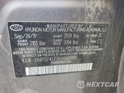 Zdjęcie 12 z 12 samochodu: 2020 HYUNDAI ELANTRA SE VIN:5NPD74LFXLH542895 - miniatura