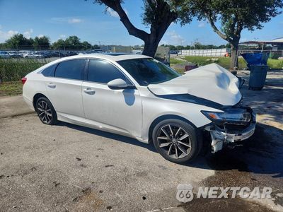 Czwarte zdjęcie samochodu z boku: 2022 HONDA ACCORD EXL VIN:1HGCV1F59NA009225 - miniatura