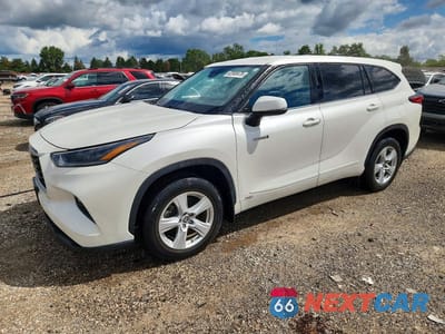 2021 TOYOTA HIGHLANDER HYBRID LE 5TDBBRCH9MS518684 - główne zdjęcie licytacji z USA - miniatura