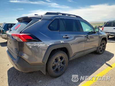 Trzecie zdjęcie samochodu z tyłu: 2023 TOYOTA RAV4 TRD OFF ROAD VIN:2T3S1RFV3PW351522 - miniatura