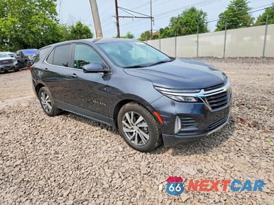 Czwarte zdjęcie samochodu z boku: 2022 CHEVROLET EQUINOX LT VIN:3GNAXKEVXNS207339 - miniatura